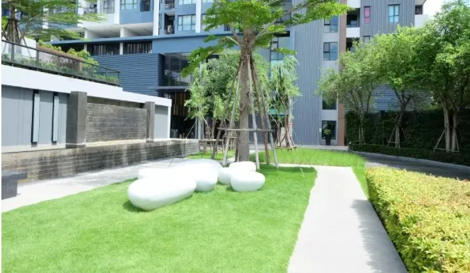 For sale the base rama 9 - ramkhamhaeng. Simple tone color room, beautifully decorated, fully furnished, the price is striking, so hurry can't miss it.