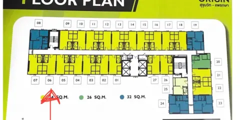 ขายดาวน์ The Origin Sukhumvit - Praksa ห้องเปล่า ทำเลดี เดินทางสะดวก มองเห็นวิวสระว่ายน้ำ ห้ามพลาด