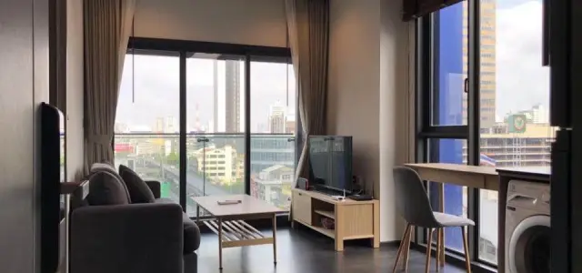 ขายด่วน 1 ห้องนอน The Line Asoke ห้องหัวมุม ไม่โดนบังวิว ราคาจับต้องได้ ซื้อเลย images