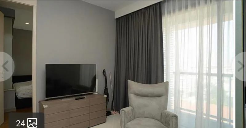 ขาย Condo M-พญาไท ห้องอยู่ฝั่งติดถนนพญาไท ด้านระเบียงห้องโปร่งไม่มีตึกบัง