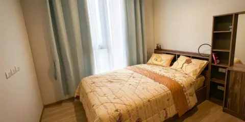 For rent THE BASE Garden Rama 9 ห้องแต่งน่าอยู่ ชั้น 18 ได้วิวสูง พร้อมสิ่งอำนวยความสะดวกครบอย่าพลาด
