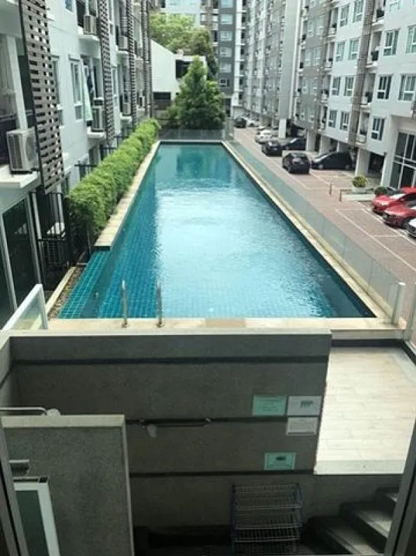 **For rent Condo Regent Home 20 Prachachuen 16** Nice view, no building block, fully furnished, ready to move in, low price