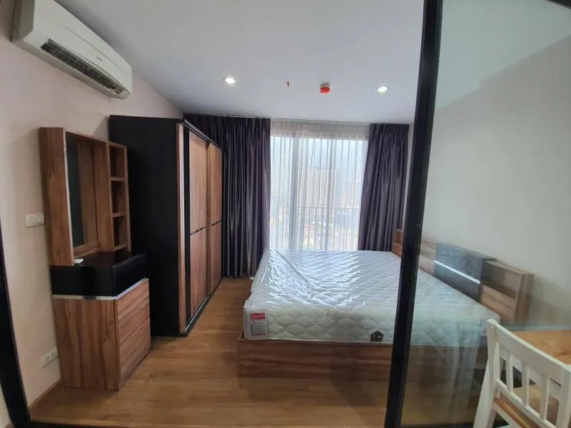 ให้เช่าคอนโด เดอะ ทรี อินเตอร์เชนจ์ 1ห้องนอน ชั้น20 ห้องตกแต่งพร้อมเข้าอยู่ วิวแม่น้ำ ราคาเบามากก