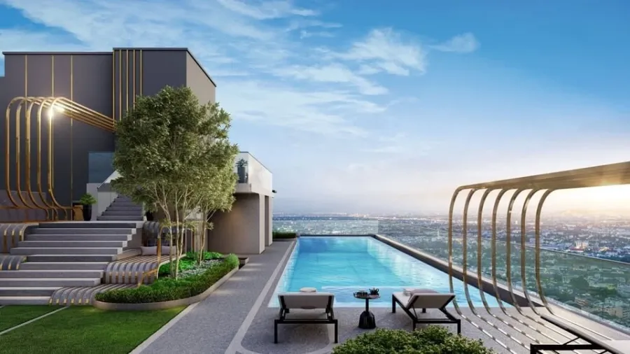 Selling down payment Origin Place Phetkasem, pet-friendly condo, good location, beautiful room number, hurry up and grab it!