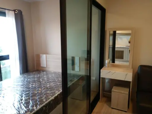 Condo for rent, Plum Chaengwattana, 1 bedroom, 1 bathroom, size 23 sqm., Phase 3, Building A, 3rd floor, at a special price, don't miss it.