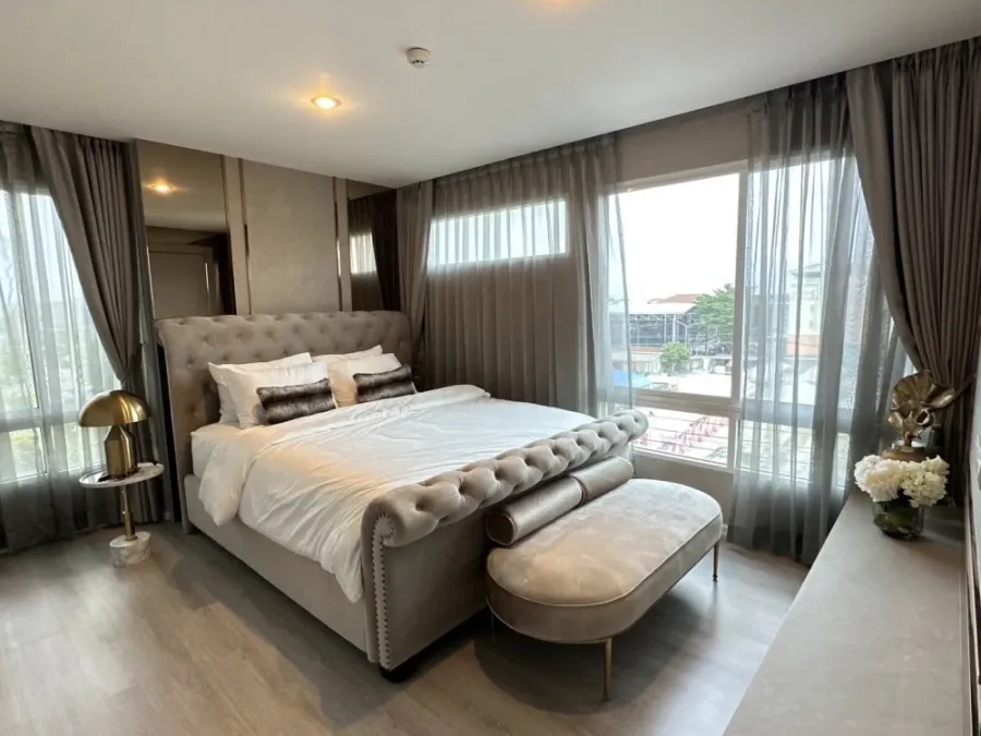 ขาย ให้เช่า Happy Condo Ladprao 101 ห้องแต่งพร้อมอยู่ พื้นที่ใช้สอยจุใจ ชั้น 4 วิวสระว่ายน้ำ ,ระเบียงกว้าง จองเลย