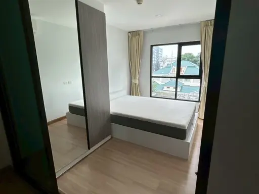 ขาย B-Loft Lite Sukhumvit 107 ขนาด 28 ตร.ม. ห้องด้านหน้าตึก ไม่มีตึกบัง แบ่งห้องเป็นสัดส่วนชัดเจน ต้องจอง