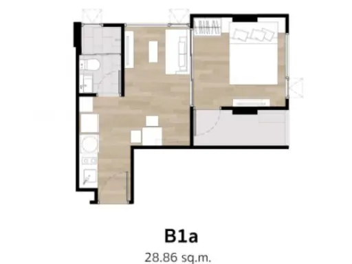 เช่า บราวน์ คอนโด ห้วยขวาง ห้องนี้ฟินเฟ่อ ดูดีสุดๆ รีบเลยๆ images