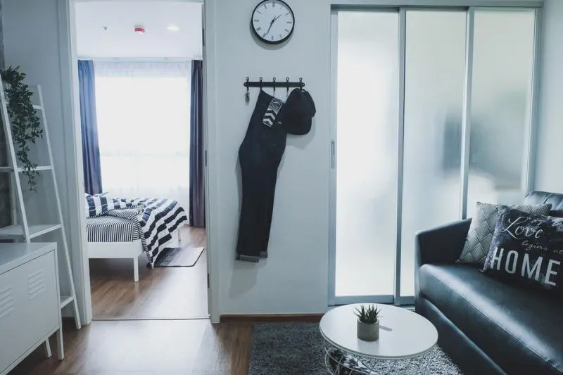 Wow, very beautiful room for rent, U Delight @ TalatPhlu Station, decorated in loft style, very cool, not booking is a big mistake.