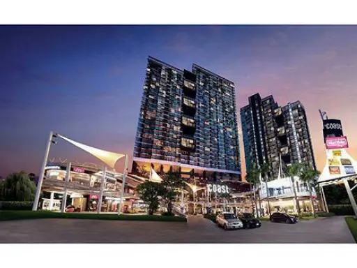 Quick sale!! Condo The Coast Bangkok Sukhumvit-Bangna, good location, near shopping areas. Don't be late, book now!!