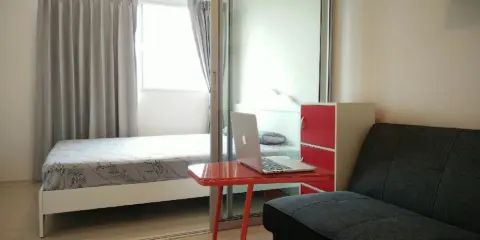 ให้เช่า Plum Condo Park Rangsit 1 ห้องนอน วิวสวน ตกแต่งสไตล์ Modern มีทุกอย่างครบ ไม่จองไม่ได้แล้ว