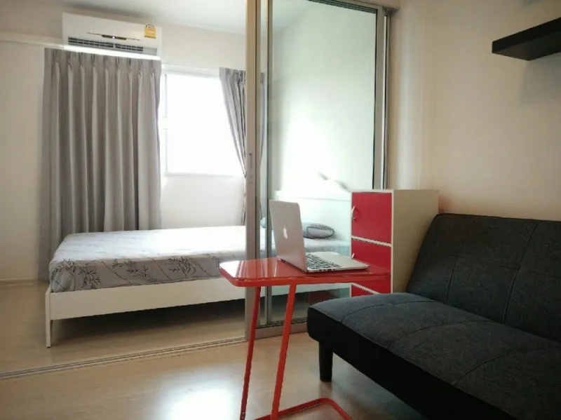 ให้เช่า Plum Condo Park Rangsit 1 ห้องนอน วิวสวน ตกแต่งสไตล์ Modern มีทุกอย่างครบ ไม่จองไม่ได้แล้ว