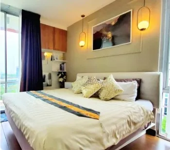 For rent คอนโด ดิ ไอริส พระราม 9-ศรีนครินทร์ ห้องหัวมุม วิวไม่ถูกบล็อก สิ่งอำนวยความสะดวกครบ จองเลย