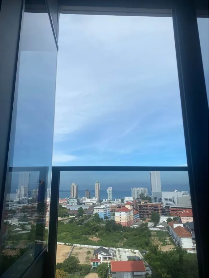 ให้เช่า คอนโด วันซ์ พัทยา (พัทยาเหนือ) ห้องมุมเป็นส่วนตัวสุด วิวทะเลแบบจุใจ มาแต่ตัวอยู่ได้เลยค่ะ