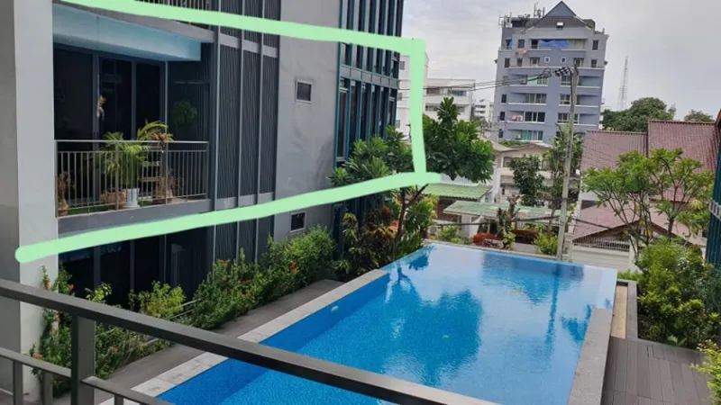 ปล่อยเช่า คอนโดพรอม พหลโยธิน 2 ห้องสวย วิวสระว่ายน้ำ ไม่จอง ไม่ได้แล้ว !!