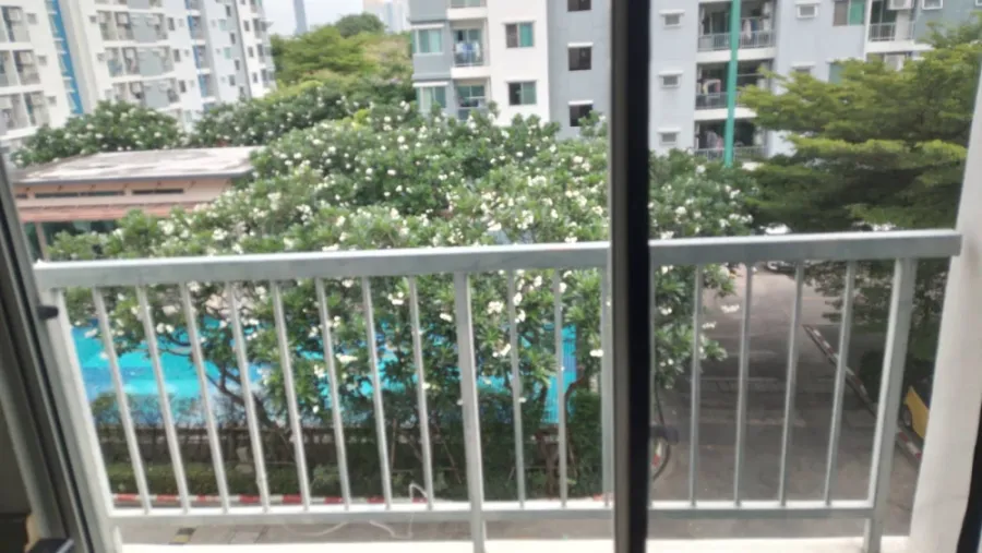 Supalai City Resort Ratchada-Huay Kwang Condo for rent, Studio room, fully furnished, can move in immediately, very good price
