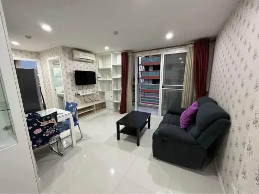For sale: Element Srinakarin, 6th floor, size 40 sq m., corner room, fully furnished, beautiful wallpaper throughout the room, don't miss out. images