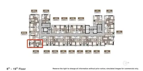 ขายดาวน์ Noble Nue District R9 ชั้น 17 ห้องกว้าง ทำเลดี น่าอยู่ จองเลย ห้ามพลาด