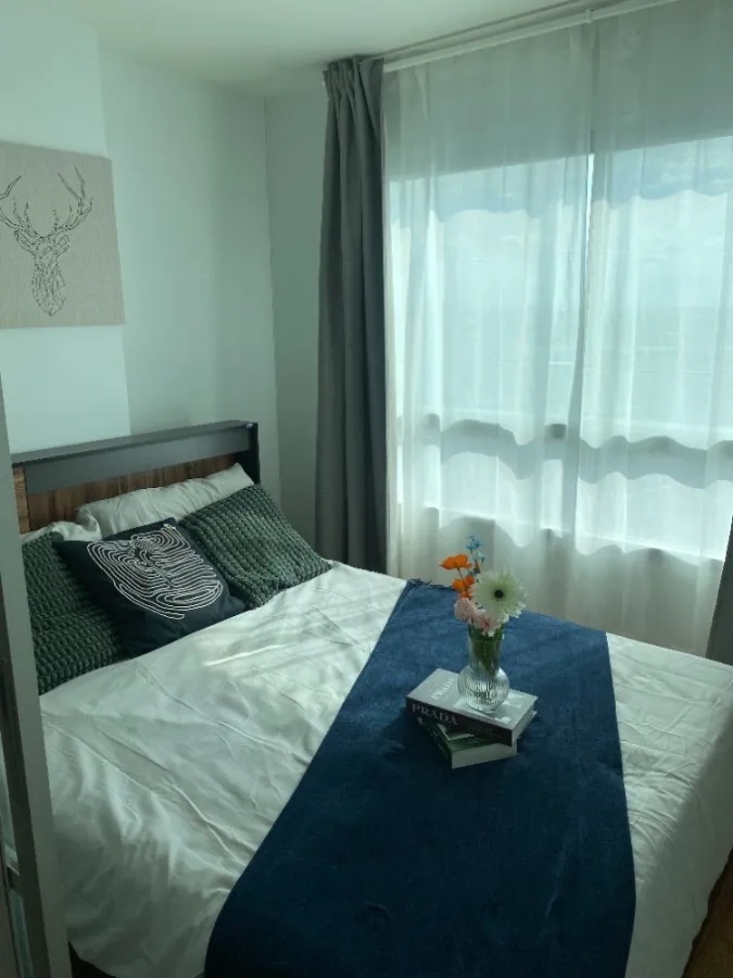 For sale Lumpini Ville Nakhon In-River View, river view, nice room, fully furnished, affordable price, book now, don't delay.