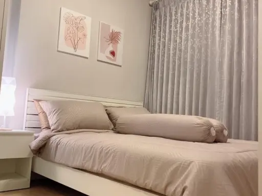 For rent, Plum Condo Bang Khae, 3rd floor, good height, very nice decorated room, great price, good like this, you need to book now.