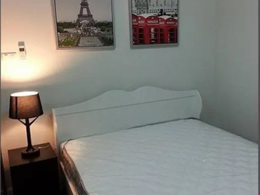 Condo for rent, A Space with Bangna, 17th floor, beautiful view, fully furnished