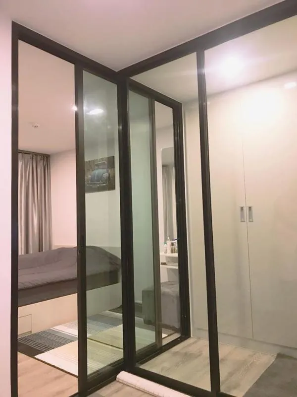 Urgent for rent !! Id Condo Pause, convenient transportation, near the expressway, near BTS Bearing. Hurry !!