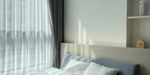 ให้เช่าคอนโด Knightsbridge Collage Ramkhamhaeng ห้องแต่งน่าอยู่ สิ่งอำนวยความสะดวกครบ จองเลย