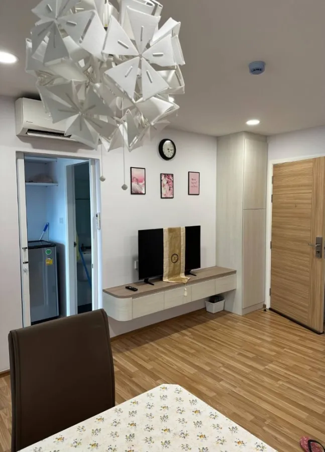 For rent!! Condo Green Ville Sukhumvit 101, 5th floor, corner room, very private, convenient transportation, near BTS, book now!!