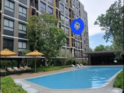 ขาย D condo Air ลาดกระบัง ห้องวิวสระ ชั้น 5 ตำแหน่งดีไม่ร้อน รีบจับจองเลยจ้า images