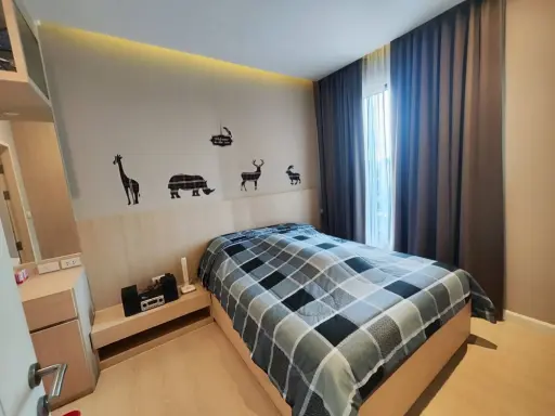 ให้เช่า The Niche Pride Thonglor-Phetchaburi ห้อง โทนอบอุ่น ชั้นสูง ได้วิวสูง อย่ามัวมองรีบมาจองด่วน