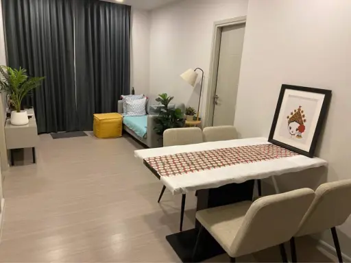 ให้เช่า คอนโด Quintara Treehaus Sukhumvit 42 ชั้น 5 ขนาด 55.5 ตร.ม ห้องกว้างน่าอยู่ ไม่จองพลาดมาก images