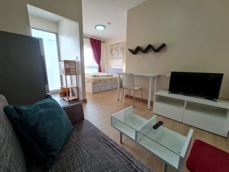For rent, The Kith, Lam Luk Ka, Khlong 2 (Phase 1), newly renovated, the whole room is ready to move in, reasonable price, book now!!