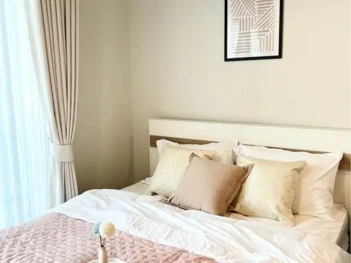 Condo for rent, Metro Sky Wutthakat, well-separated rooms, great price, hurry and reserve now, don't miss out.