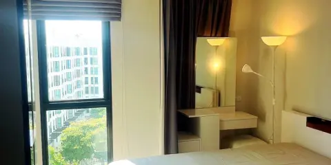 ขาย Unio Sukhumvit 72 เฟส 1 ชั้น 8 ห้องวิวสระว่ายน้ำและสวน ให้เฟอร์นิเจอร์ ของตกแต่ง และเครื่องใช้ไฟฟ้าทั้งหมด ต้องจอง