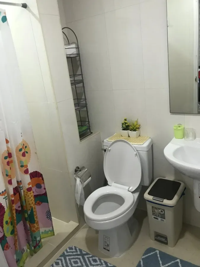 For rent iCondo Salaya, ready to move in room, with good wallpaper, complete here, you must not miss it.