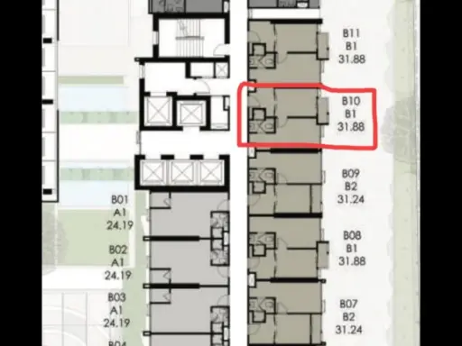 Selling reservation slips, Reference Sathorn-Wongwian Yai, 3rd floor, good project, nice location, I'd say you shouldn't miss it.