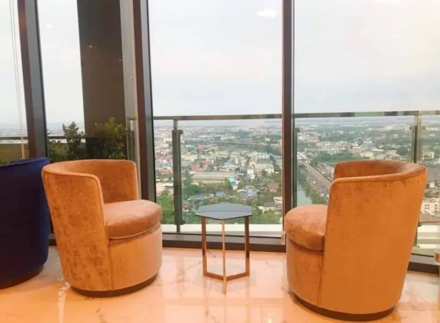 For rent, The President Sukhumvit - Samut Prakan, next to BTS, easy to travel, near shopping malls, don't wait