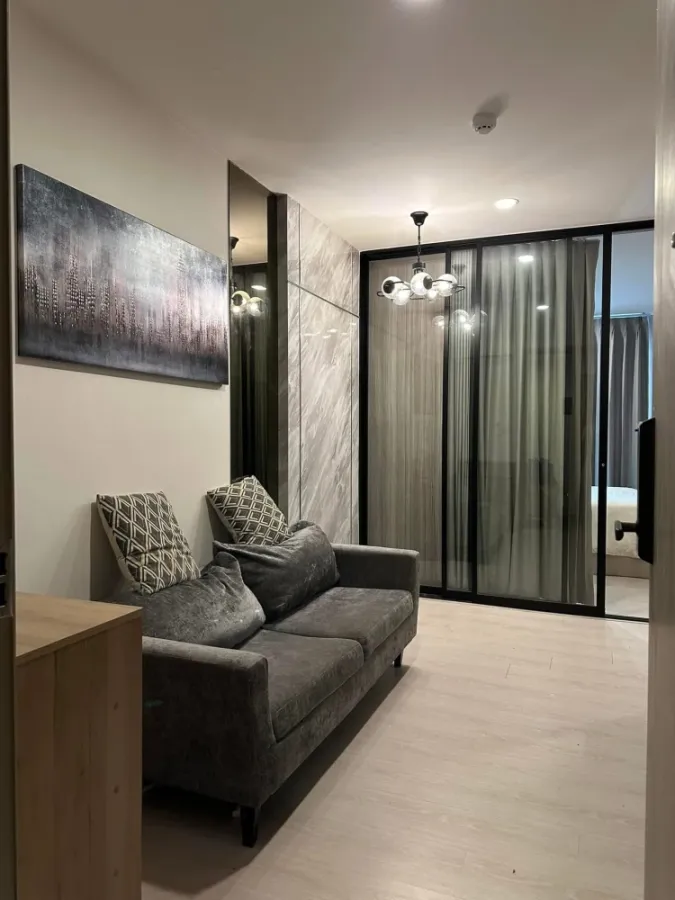 For sale, for rent, Knightsbridge Phaholyothin-Interchange, 14th floor, fully furnished, nice to live in, reserve now.