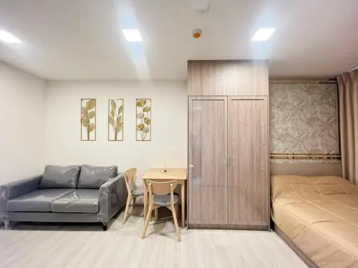 ให้เช่า พลัมคอนโด สุขมวิท 62 ชั้น 8 ชั้นเดียวกับส่วนกลาง ตกแต่งสวย เฟอร์นิเจอร์ครบคุมโทนมาก ห้ามพลาด images