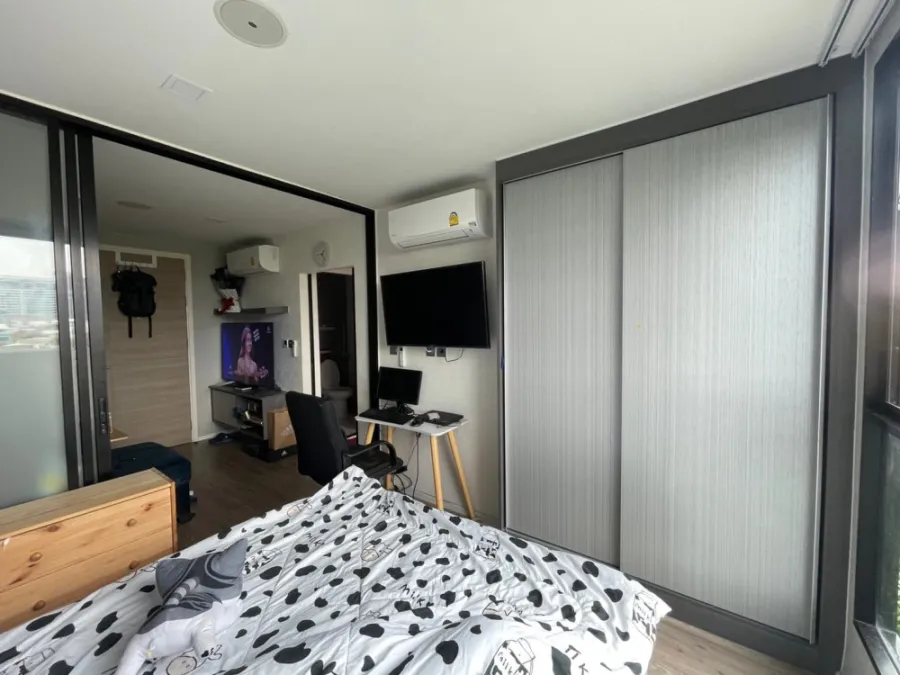 ขาย คอนโด ATMOZ LADPRAO 15 1 ห้องนอน 1 ห้องน้ำ ห้องมุม วิวเมืองโล่งกว้าง ลมพัดผ่านตลอดวัน จองด่วนๆ