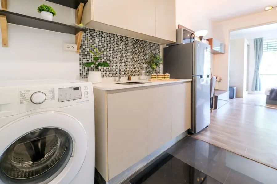 For sale A Space Me Sukhumvit 77ห้องแต่งน่าอยู่ สิ่งอำนวยความสะดวกครบครัน ต้องรีบย้าย