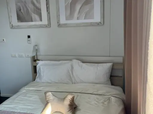 Condo for rent at The Stage Taopoon Interchange. Nice room, fully furnished, affordable price. Book now before it's too late!!!