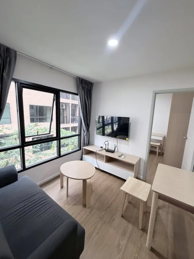 ให้เช่า Alive Sukhumvit 76 ห้องน่าอยู่ ชั้น 3 มาพร้อมเฟอร์และเครื่องใช้ไฟฟ้าครบครัน จองเลยตอนนี้