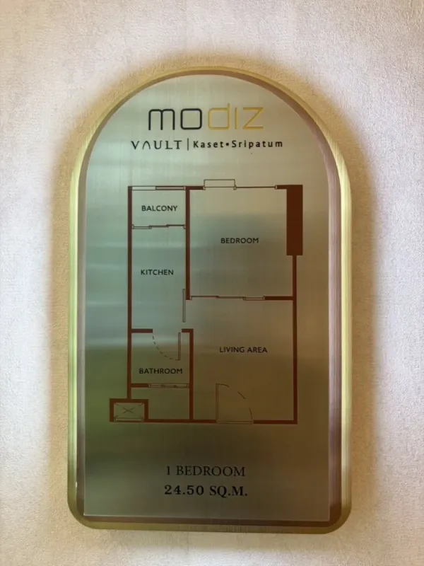 ขาย ให้เช่า Modiz Vault Kaset Sripatum ห้องน่าอยู่ ชั้น 14 เพดานสูงโปร่งโล่ง ดีแบบนี้ห้ามพลาด