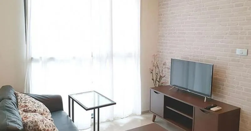 สวยตาแตก!! ให้เช่า คอนโด บี แคมปัส ประชาชื่น ชั้น9 เฟอร์+เครื่องใช้ไฟฟ้าครบ วิวสวนด้วยนะแกรรร สวยยยย