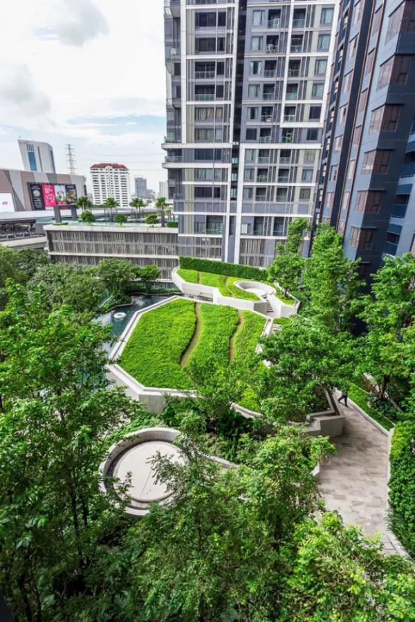 Condo for rent Life Ladprao Valley 10, garden view, beautiful room, ready to move in, don't wait