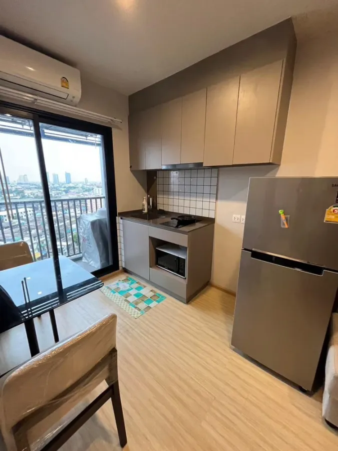 ขายคอนโด เดอะ ไพรเวซี่ ท่าพระ อินเตอร์เชจน์ 1 bedroom ชั้น 14 วิวรถไฟฟ้า ชั้นสูงปลอดโปร่ง รีบมาซื้อ