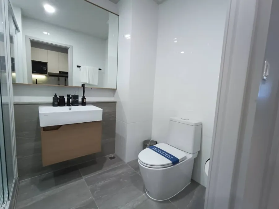 For rent: Culture Thonglor, 14th floor, studio room, north-facing balcony, cool and comfortable, not hot. Hurry and reserve now!