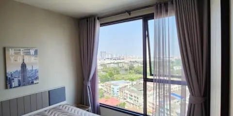 For rent Ideo Mobi Sukhumvit East Point ห้องพร้อมอยู่ กั้นแยกเป็นสัดส่วน ราคาดี ต้องรีบมาจอง