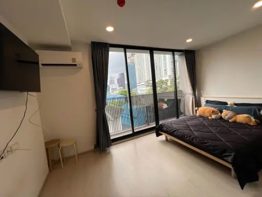 เช่า Noble Ambience Sukhumvit 42 ห้องกั้น 1 นอน 1 น้ำ เฟอร์ครบ ตกแต่งเรียบง่าย น่าอยู่ ห้ามพลาด